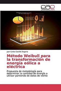 portada Método Weibull Para la Transformación de Energía Eólica a Eléctrica: Propuesta de Metodología Para Determinar la Cantidad de Energía a Utilizar Partiendo de Datos de Viento