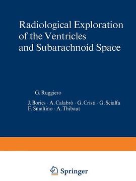portada radiological exploration of the ventricles and subarachnoid space (in English)