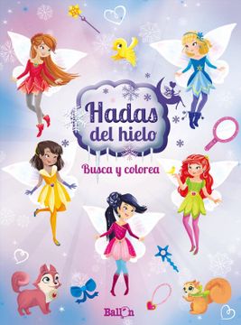 portada Hadas del Hielo - Busca y Colorea (in Spanish)