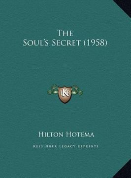portada the soul's secret (1958)