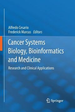 portada Cancer Systems Biology, Bioinformatics and Medicine: Research and Clinical Applications