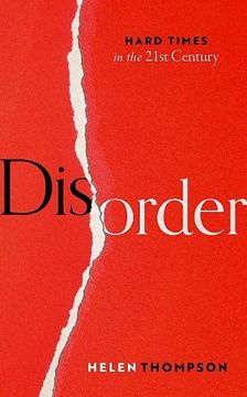 portada Disorder: Hard Times in the 21St Century (en Inglés)