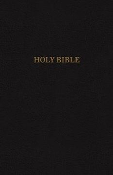 portada KJV, Thinline Reference Bible, Bonded Leather, Black, Indexed, Red Letter Edition, Comfort Print (en Inglés)