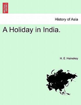 portada a holiday in india. (en Inglés)
