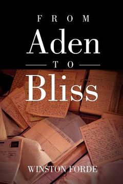 portada from aden to bliss (en Inglés)