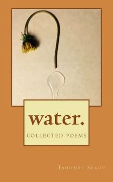 portada Water.: collected poems (en Inglés)