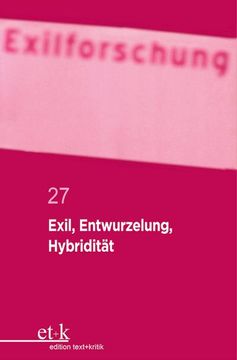 portada Exil, Entwurzelung, Hybridität (in German)