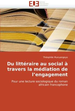 portada Du Litteraire Au Social a Travers La Mediation de L'Engagement