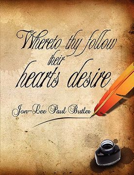 portada whereto thy follow their hearts desire (in English)