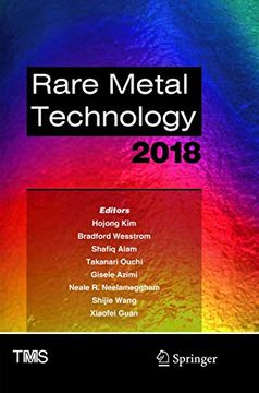 portada Rare Metal Technology 2018 (en Inglés)