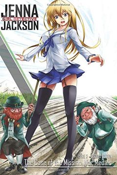 portada Jenna Jackson Girl Detective Issue 3 Second Edition: The Case of the Missing war Medals (en Inglés)