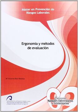 portada Ergonomí­A y Métodos de Evaluación (Manuales Docentes de Máster en Prevención de Riesgos Laborales)