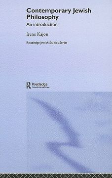 portada contemporary jewish philosophy: an introduction