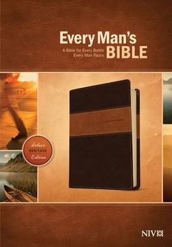 portada Every Man's Bible NIV, Deluxe Heritage Edition, TuTone (in English)