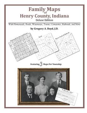 portada Family Maps of Henry County, Indiana (en Inglés)