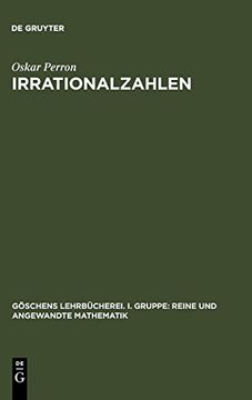 portada Irrationalzahlen (Göschens Lehrbücherei (en Alemán)