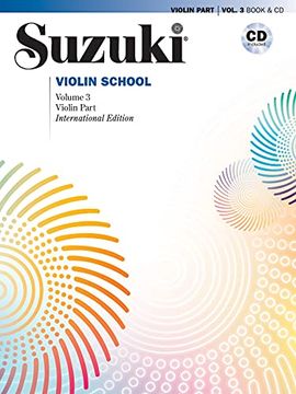 portada Suzuki Violin School, Volume 3: Violin Part (Book & cd) (en Inglés)
