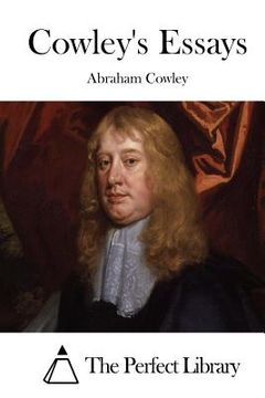 portada Cowley's Essays (en Inglés)