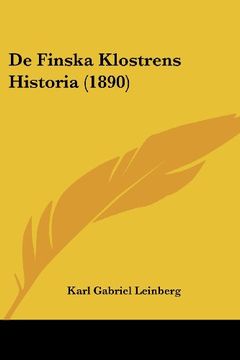 portada De Finska Klostrens Historia (1890)