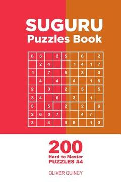 portada Suguru - 200 Hard to Master Puzzles 9x9 (Volume 4) (en Inglés)