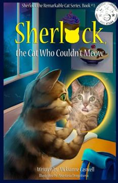 portada Sherlock, the cat who Couldn't Meow (Sherlock the Remarkable Cat) (in English)