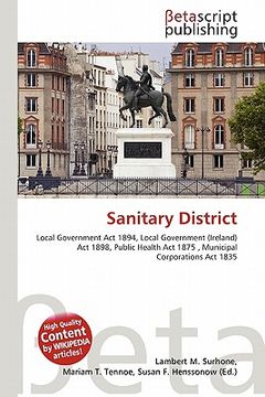 portada Sanitary District (en Inglés)