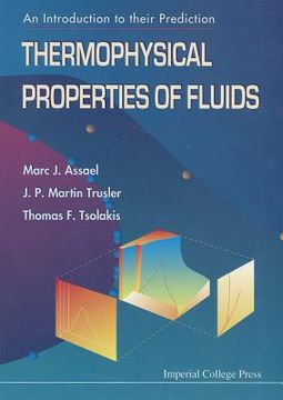 portada thermophysical properties of fluids: an introduction to their prediction (en Inglés)