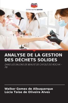 portada Analyse de la Gestion Des Déchets Solides (en Francés)