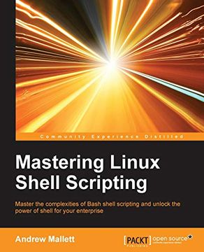 portada Mastering Linux Shell Scripting (en Inglés)