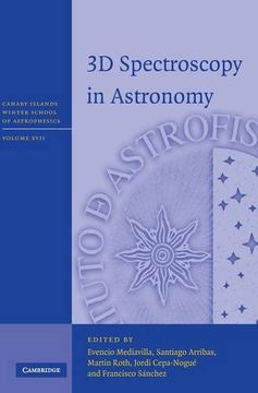portada 3d Spectroscopy in Astronomy Hardback (Canary Islands Winter School of Astrophysics) (in English)