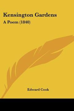 portada kensington gardens: a poem (1840) (en Inglés)
