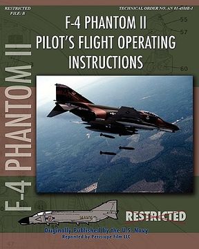 portada f-4 phantom ii pilot's flight operating manual (en Inglés)