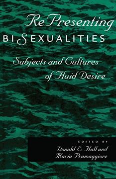 portada Representing Bisexualities: Subjects and Cultures of Fluid Desire (in English)