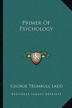 portada primer of psychology (en Inglés)