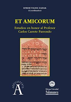 portada Et Amicorum Estudios en Honor al Profesor Carlos Carrete Parrondo