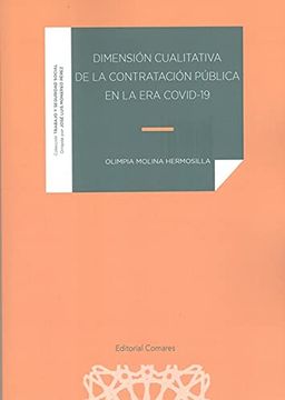 portada Dimension Cualitativa de la Contratacion Publica en la era Covid-19