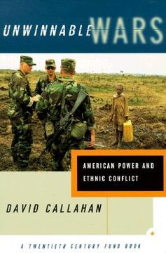 portada unwinnable wars: american power and ethnic conflict (en Inglés)
