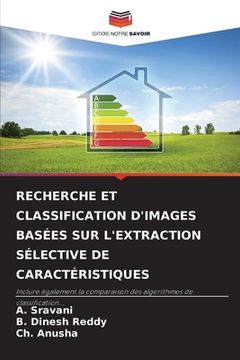 portada Recherche Et Classification d'Images Basées Sur l'Extraction Sélective de Caractéristiques (en Francés)