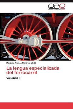 portada la lengua especializada del ferrocarril (in English)