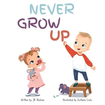 portada Never Grow Up (en Inglés)