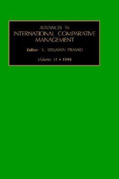 portada advances in international comparative management: 1996 (en Inglés)