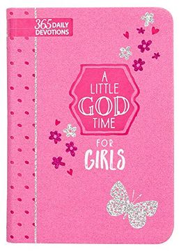 portada A 365 Daily Devotions: Little god Time for Girls (a Little god Time) (in English)