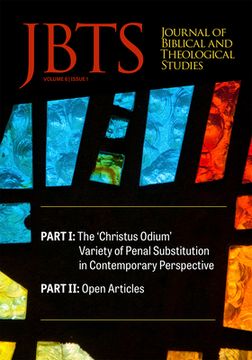portada Journal of Biblical and Theological Studies, Issue 6.1 (en Inglés)