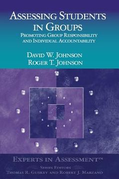 portada assessing students in groups: promoting group responsibility and individual accountability (in English)