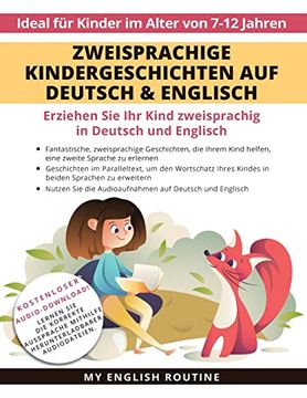 portada Zweisprachige Kindergeschichten auf Deutsch & Englisch: Erziehen Sie Ihr Kind Zweisprachig in Deutsch und Englisch + Audio Download. Ideal für Kinder (en Alemán)