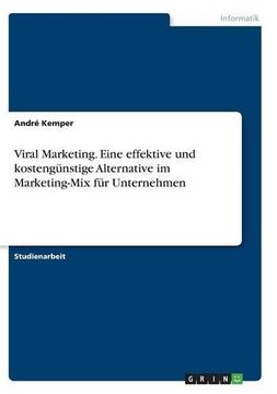 portada Viral Marketing. Eine effektive und kostengünstige Alternative im Marketing-Mix für Unternehmen (German Edition)
