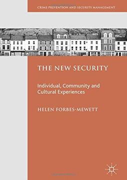 portada The new Security: Individual, Community and Cultural Experiences (Crime Prevention and Security Management) (in English)