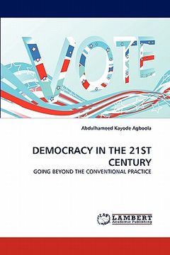 portada democracy in the 21st century (en Inglés)