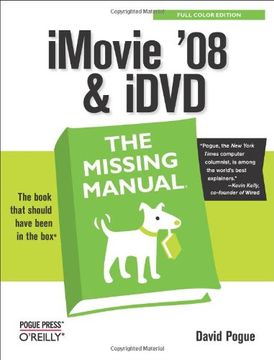 portada Imovie '08 & Idvd: The Missing Manual (en Inglés)