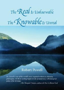 portada the real is unknowable, the knowable is unreal